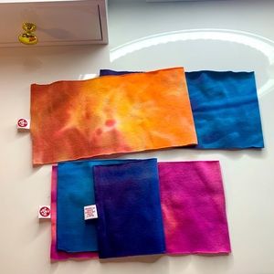 Set of 4 yoga headbands